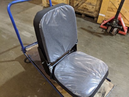 Кресло водителя низкое на КАМАЗ за 18500 рублей в магазине remzapchasti.ru 5320-6810010 Н №19