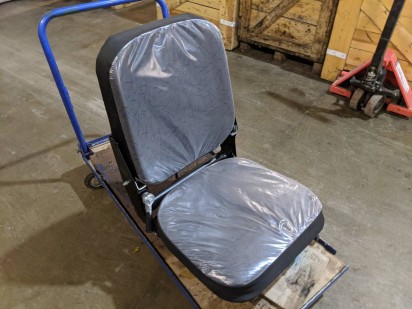 Кресло водителя низкое на КАМАЗ за 18500 рублей в магазине remzapchasti.ru 5320-6810010 Н №48